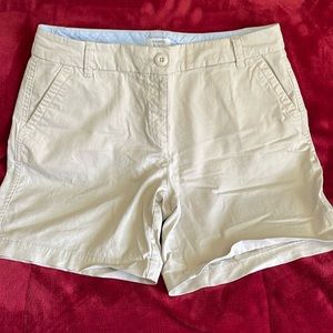 Crown and Ivy khaki shorts size 8